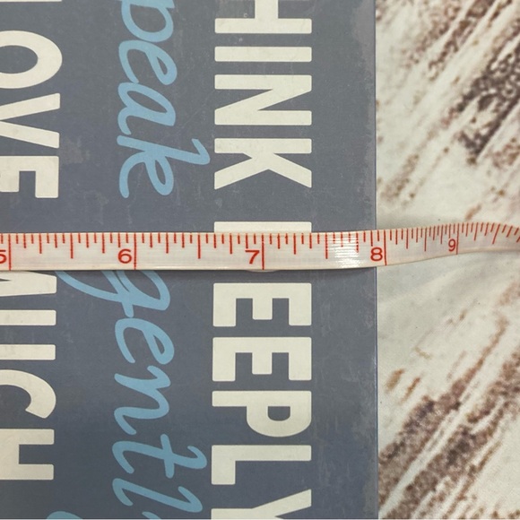 Barnyard Designs Inspirational Sign Boxes Think Deeply/A Smile - Picture 9 of 14